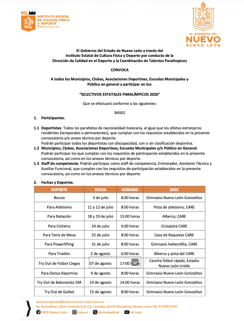 Selectivo Estatal Para Atletismo 