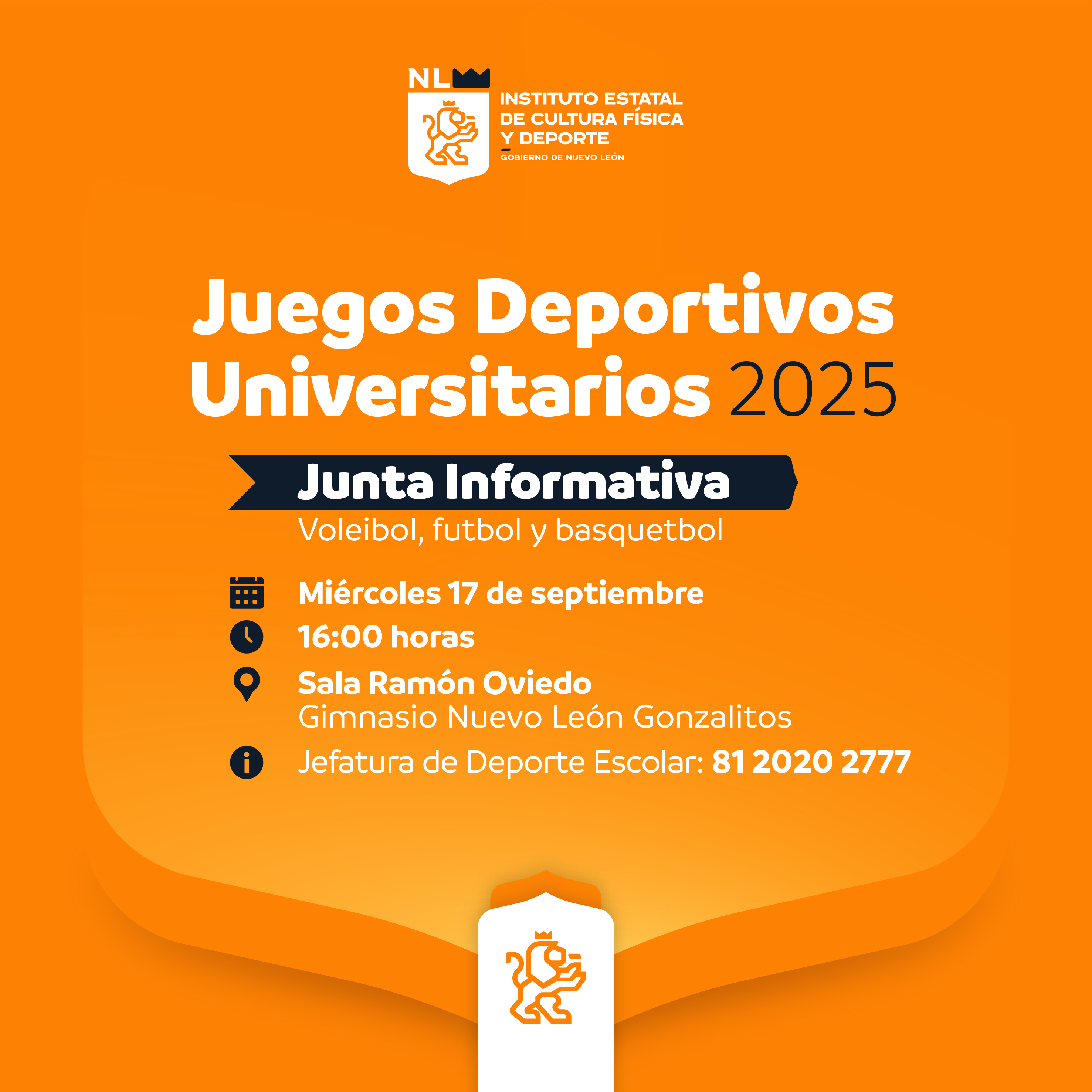 JUEGOS DEPORTIVOS UNIVERSITARIOS 2025