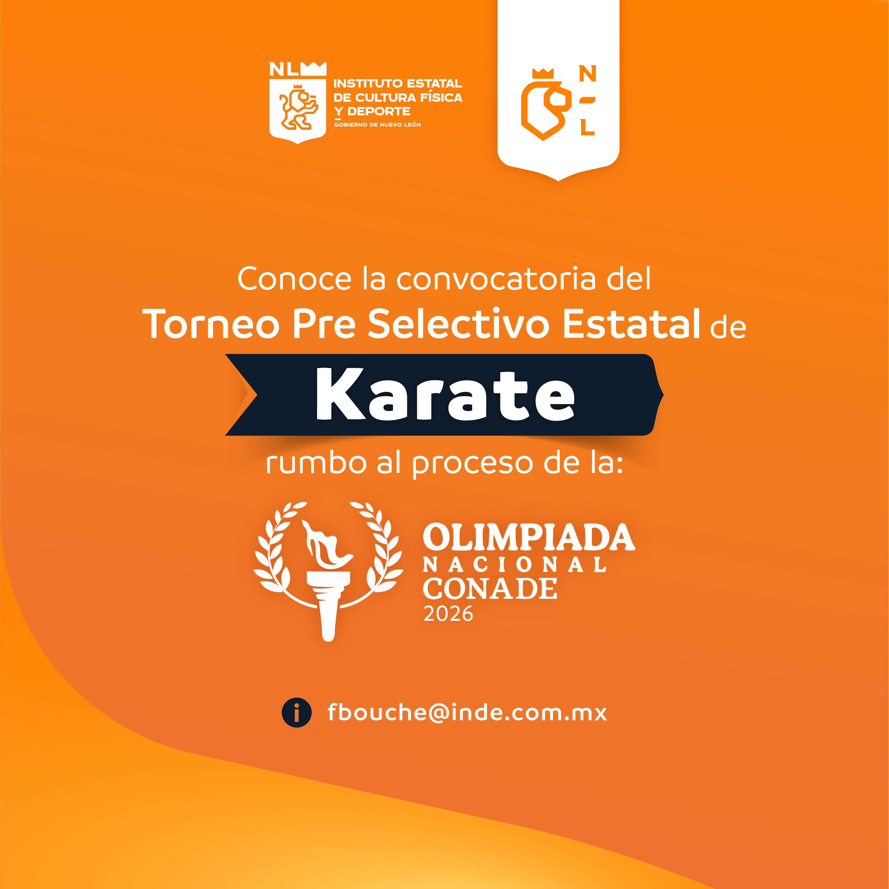 Torneo Pre Selectivo Estatal de Karate rumbo a la Olimpida Nacional CONADE 2026