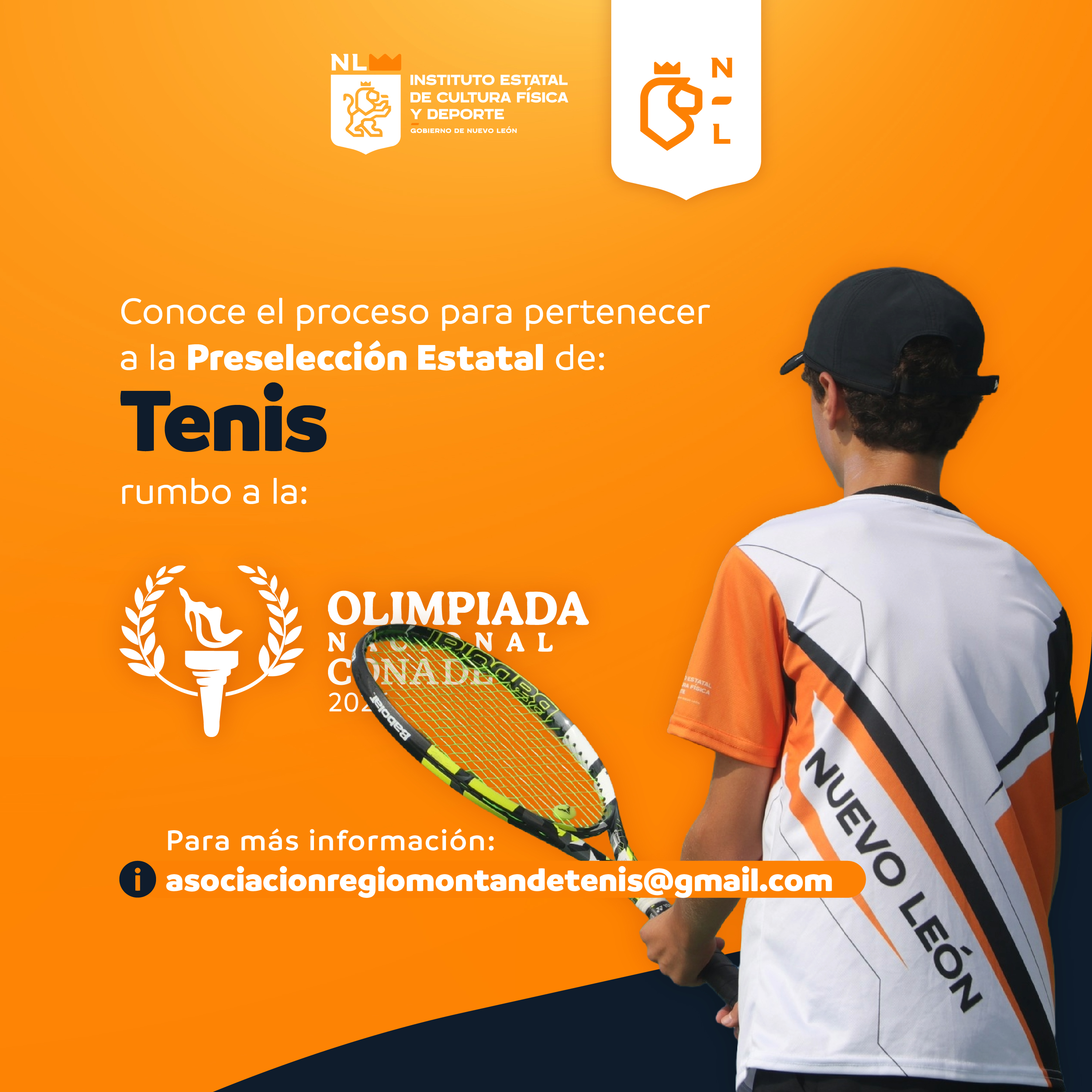Proceso para pertenecer a la Selección Estatal de Tenis rumbo a la Olimpiada Nacional CONADE 2026