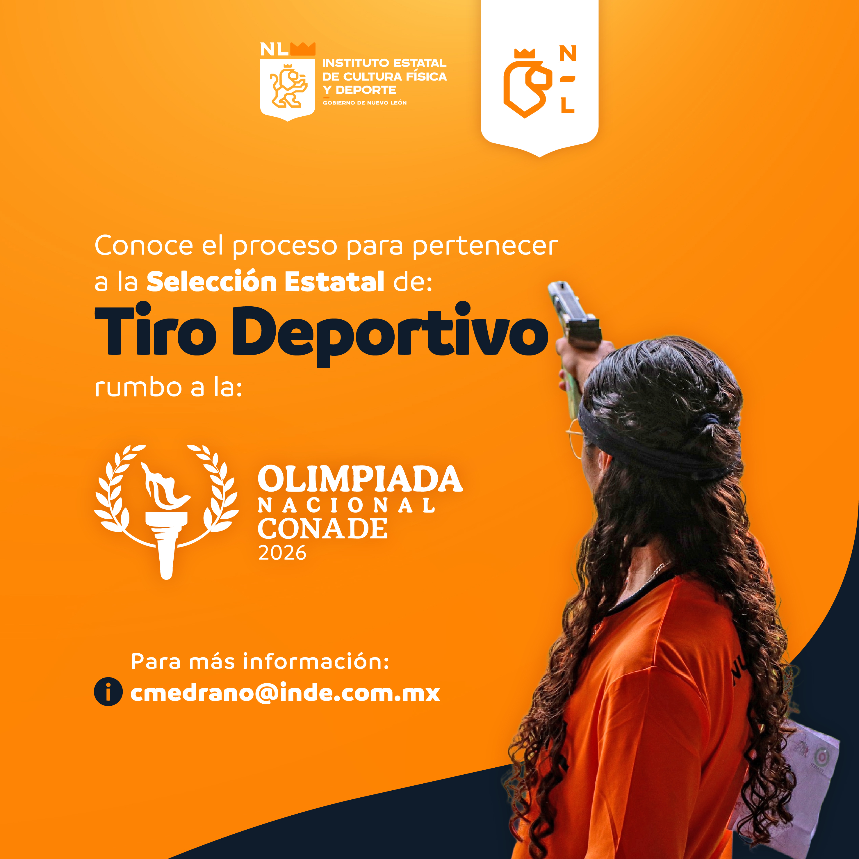 Proceso para pertenecer a la Selección Estatal de Tiro Deportivo rumbo a la Olimpiada Nacional CONADE 2026