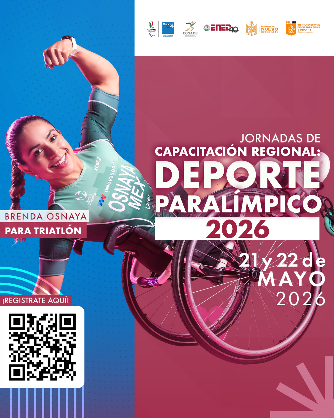 Imagen del evento Jornada de Capacitación Regional: Deporte Paralímpico 2026