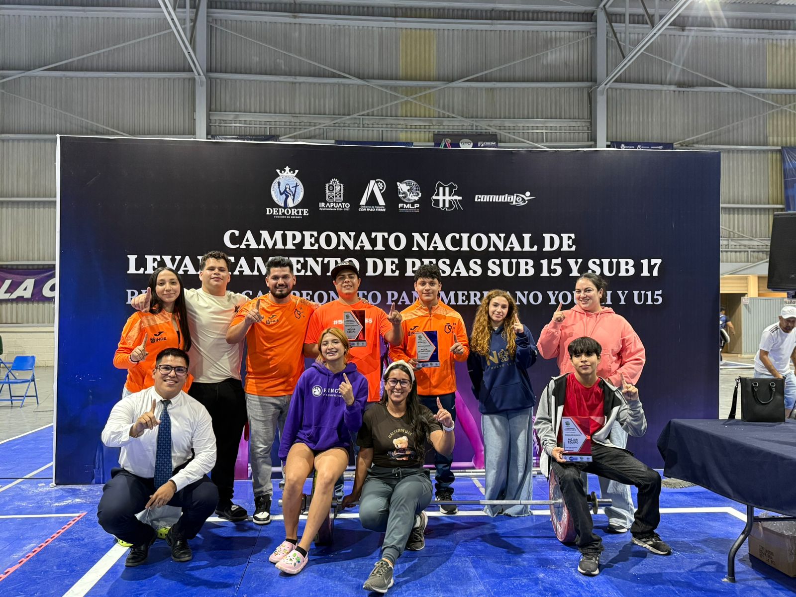 SE CORONA NUEVO LEÓN EN NACIONAL INFANTIL Y SUB 15 DE HALTEROFILIA EN IRAPUATO 2025 