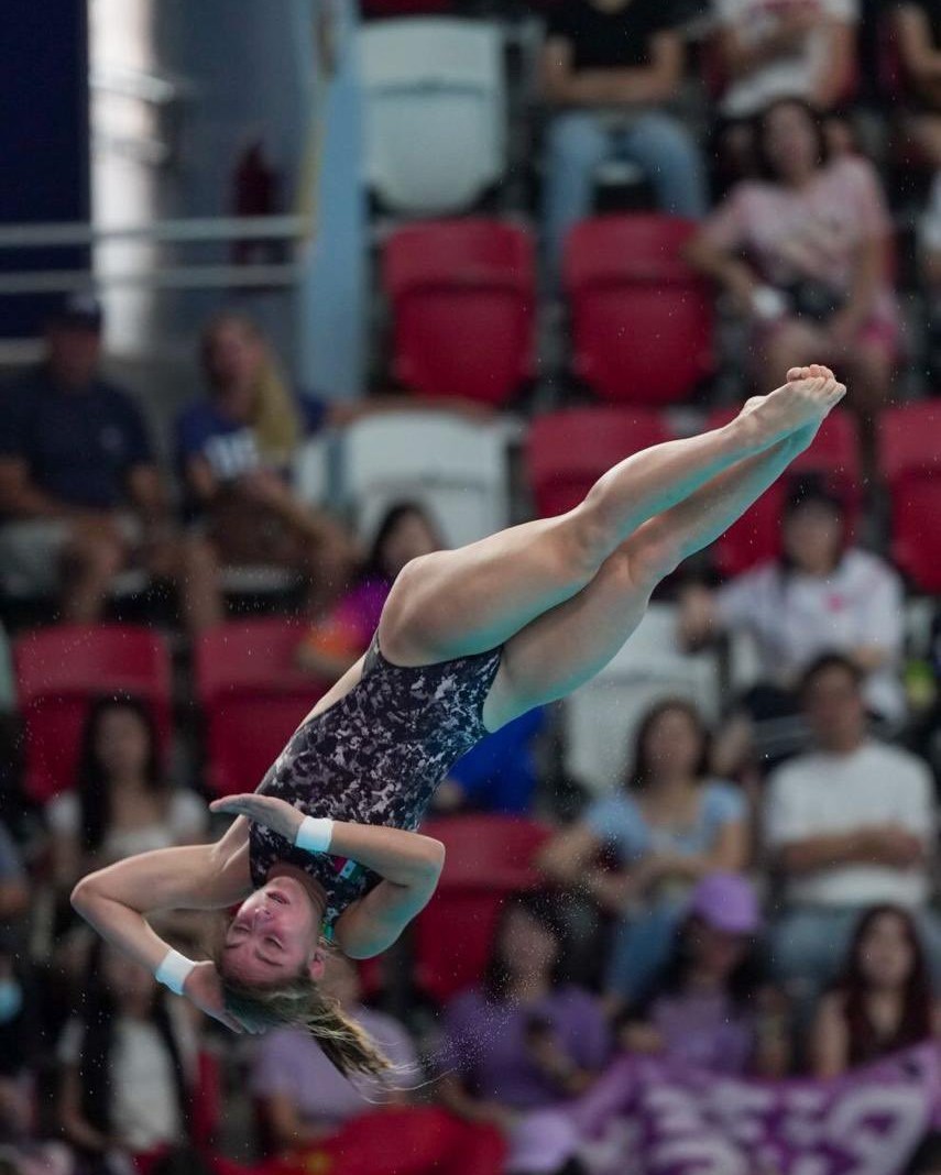 ¡LOGRA ABIGAIL GONZÁLEZ PASE A SEMIFINALES EN CAMPEONATO MUNDIAL DE DEPORTES ACUÁTICOS!