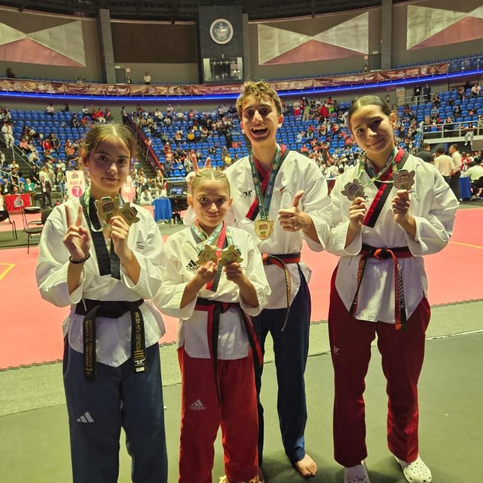 ¡NUEVO LEÓN BRILLA EN LA GIMNASIADA NACIONAL DE TAEKWONDO 2025!