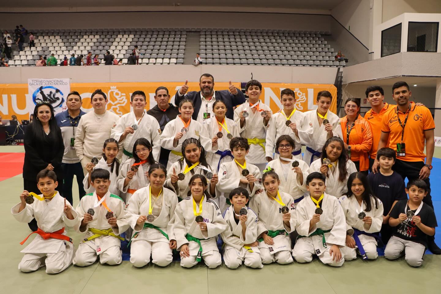 NUEVO LEÓN BRILLA EN LA GALA DE JUDO DE MÉXICO 2025