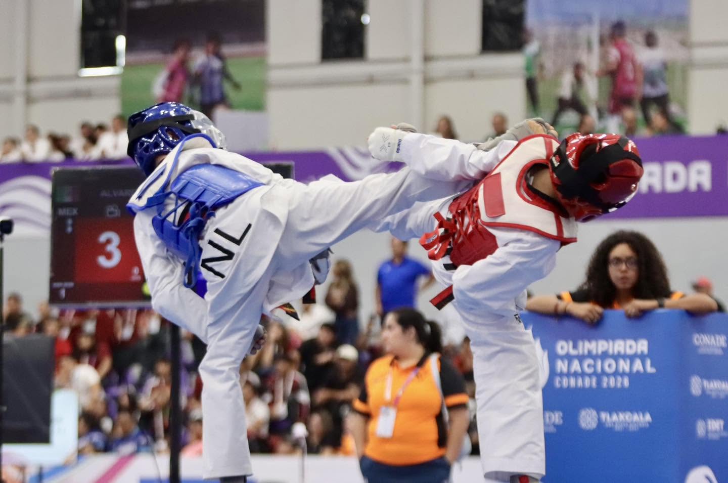 INICIA LA MODALIDAD DE COMBATE DENTRO DEL TKD EN LA OLIMPIADA NACIONAL 2026 