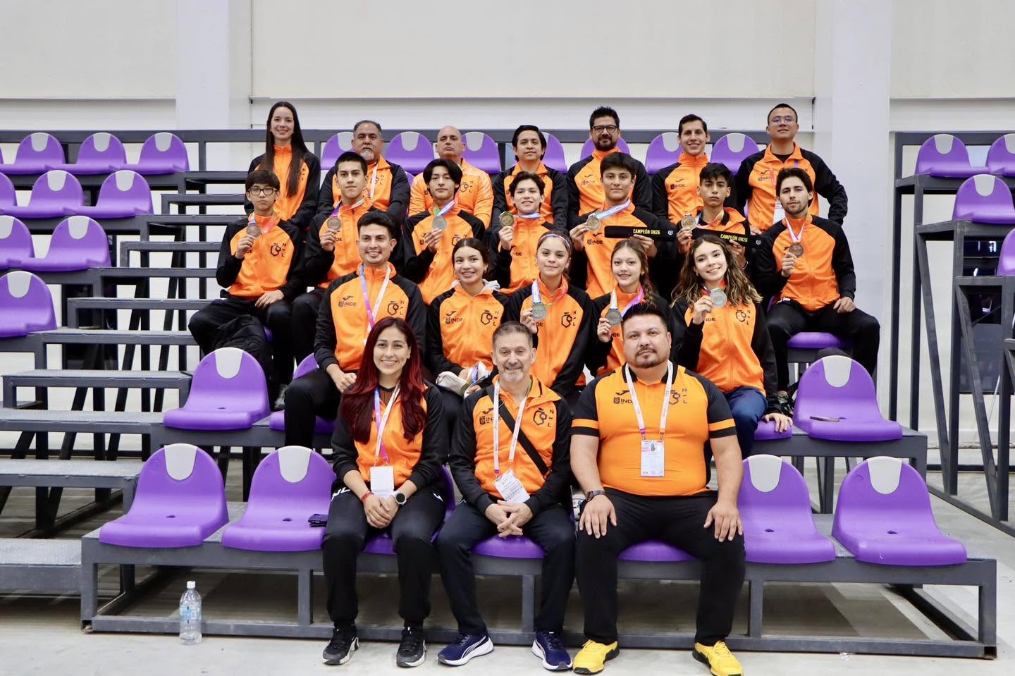NUEVO LEÓN SUMA 4 MEDALLAS EN TAEKWONDO EN LA OLIMPIADA NACIONAL 2026