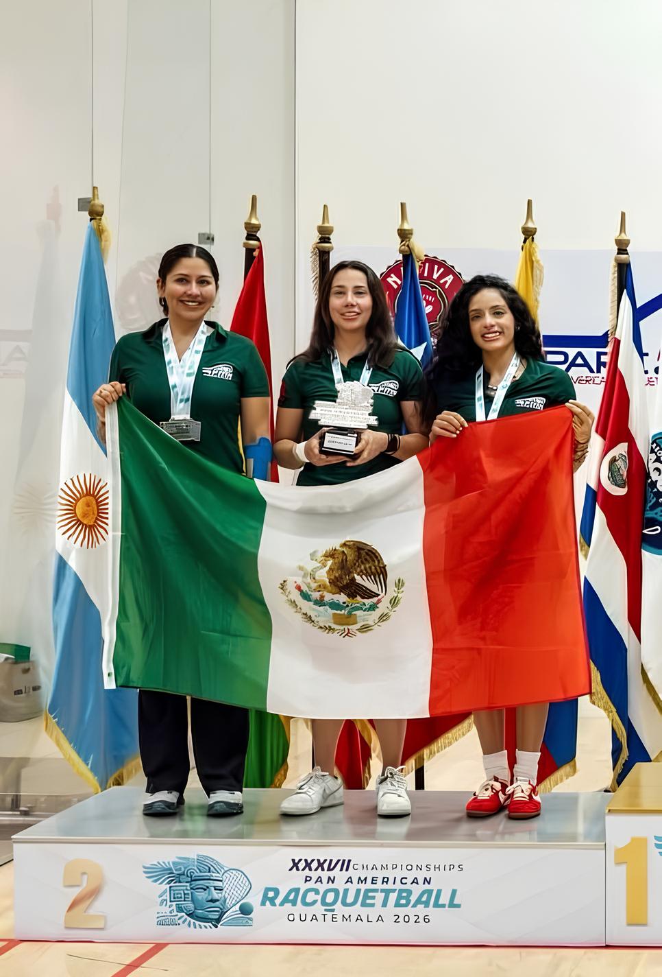 DAN LUSTRE A MEXICO RAQUETBOLISTAS DE NUEVO LEÓN Y ASEGURAN PLAZAS A JCC SANTO DOMINGO 2026 