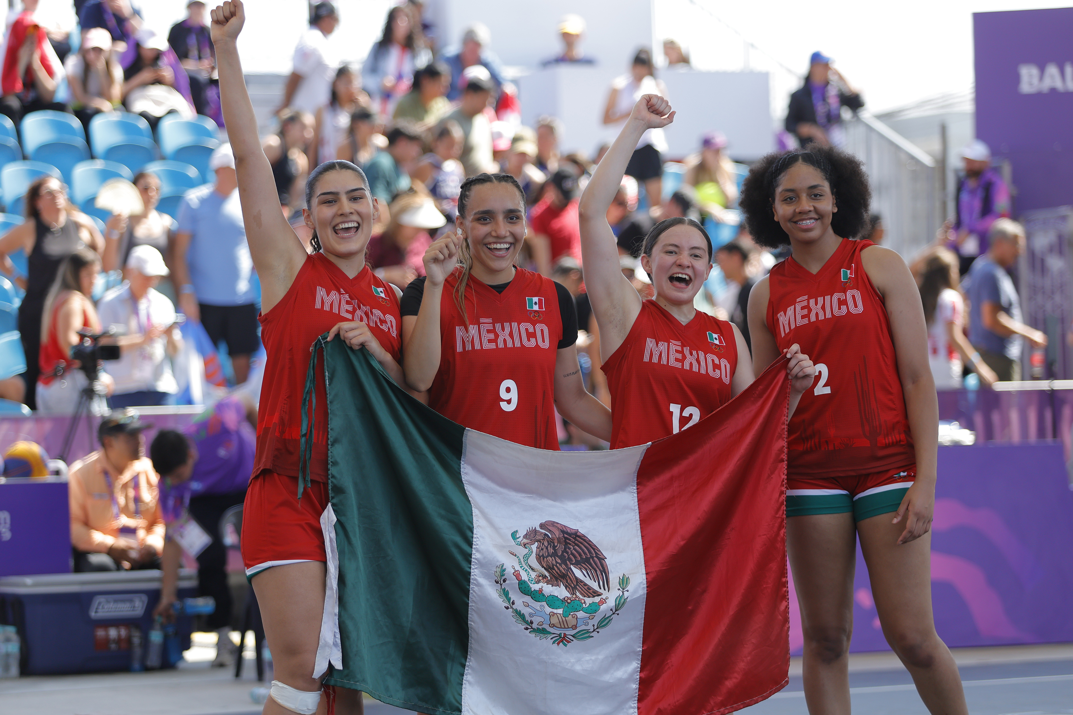 MÉXICO ES DE PLATA EN BASQUETBOL 3X3 DE LOS JUEGOS PANAMERICANOS JR.