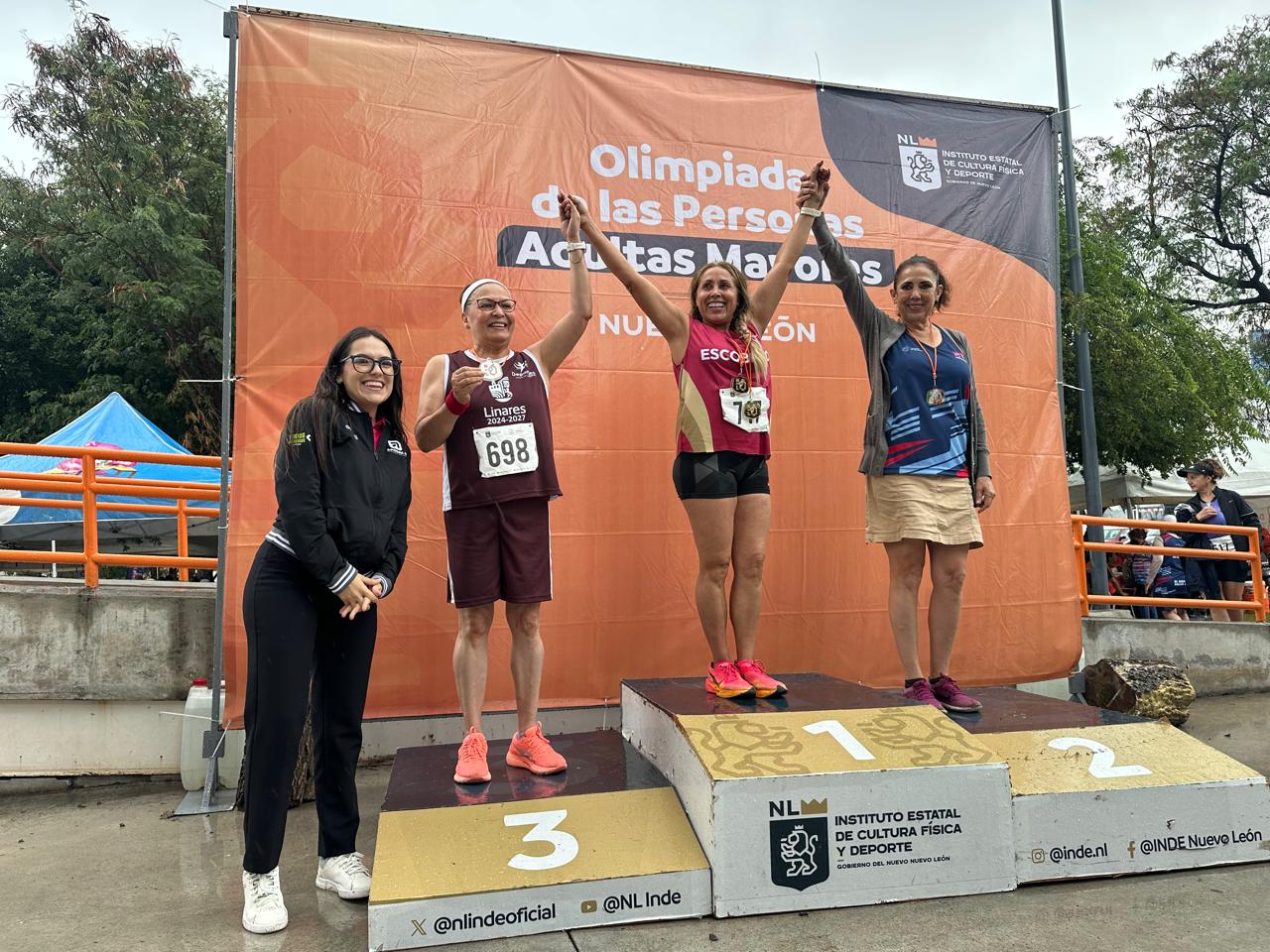 596 DEPORTISTAS INICIAN EL ATLETISMO DENTRO DE LA “OLIMPIADA DE LAS PERSONAS ADULTOS MAYORES 2025”