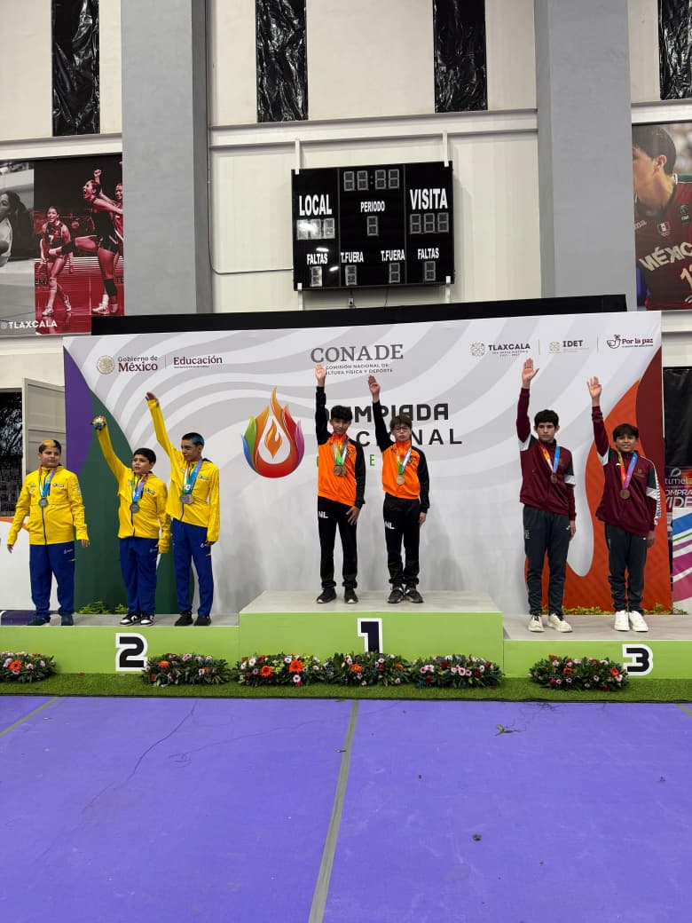 CIERRA GIMNASIA DE TRAMPOLIN DE NUEVO LEÓN CON SIETE METALES LA ON CONADE 2026 