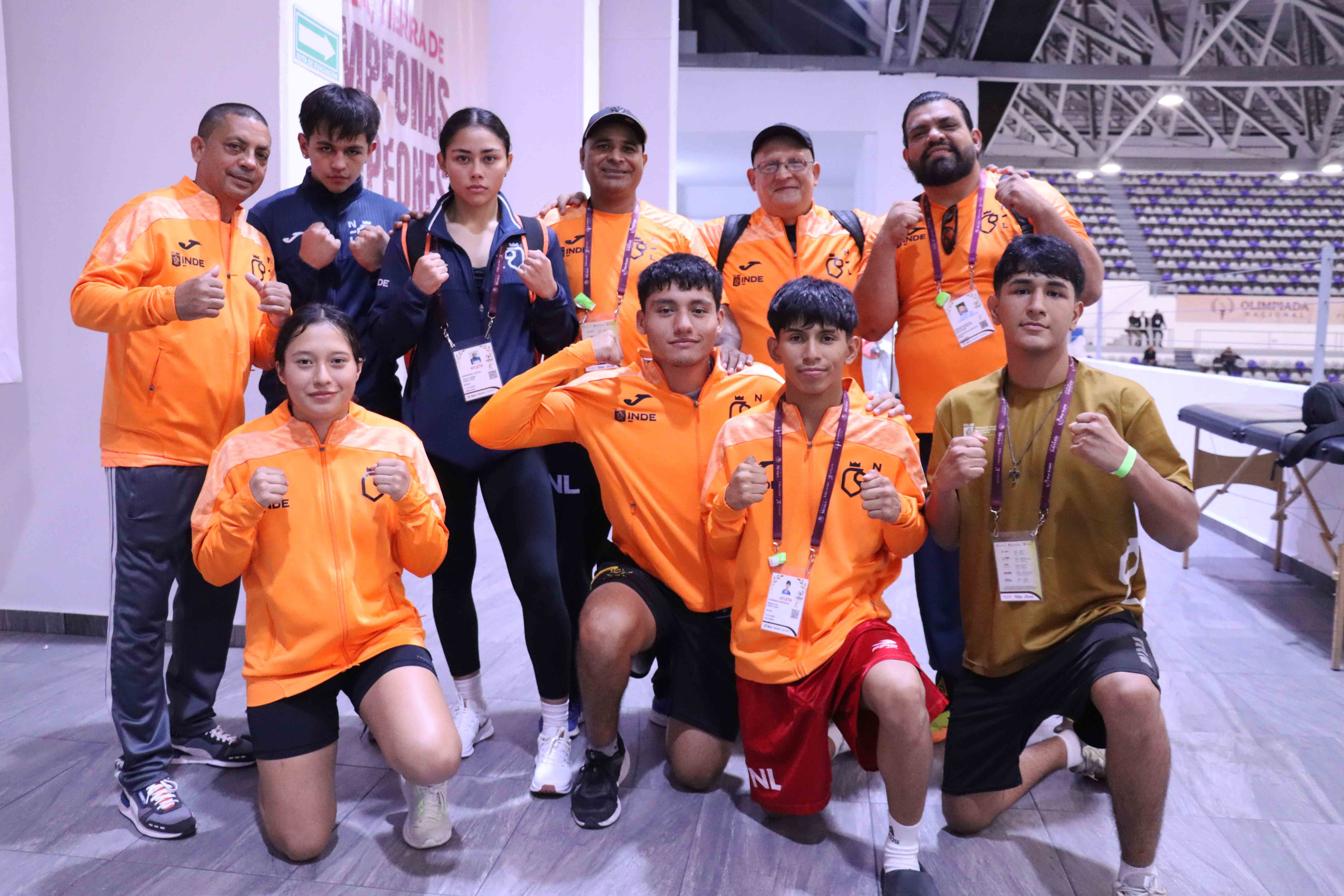 SE INSTALAN SEIS NEOLEONESES EN SEMIFINALES DEL BOXEO DE LA OLIMPIADA NACIONAL CONADE 2025   