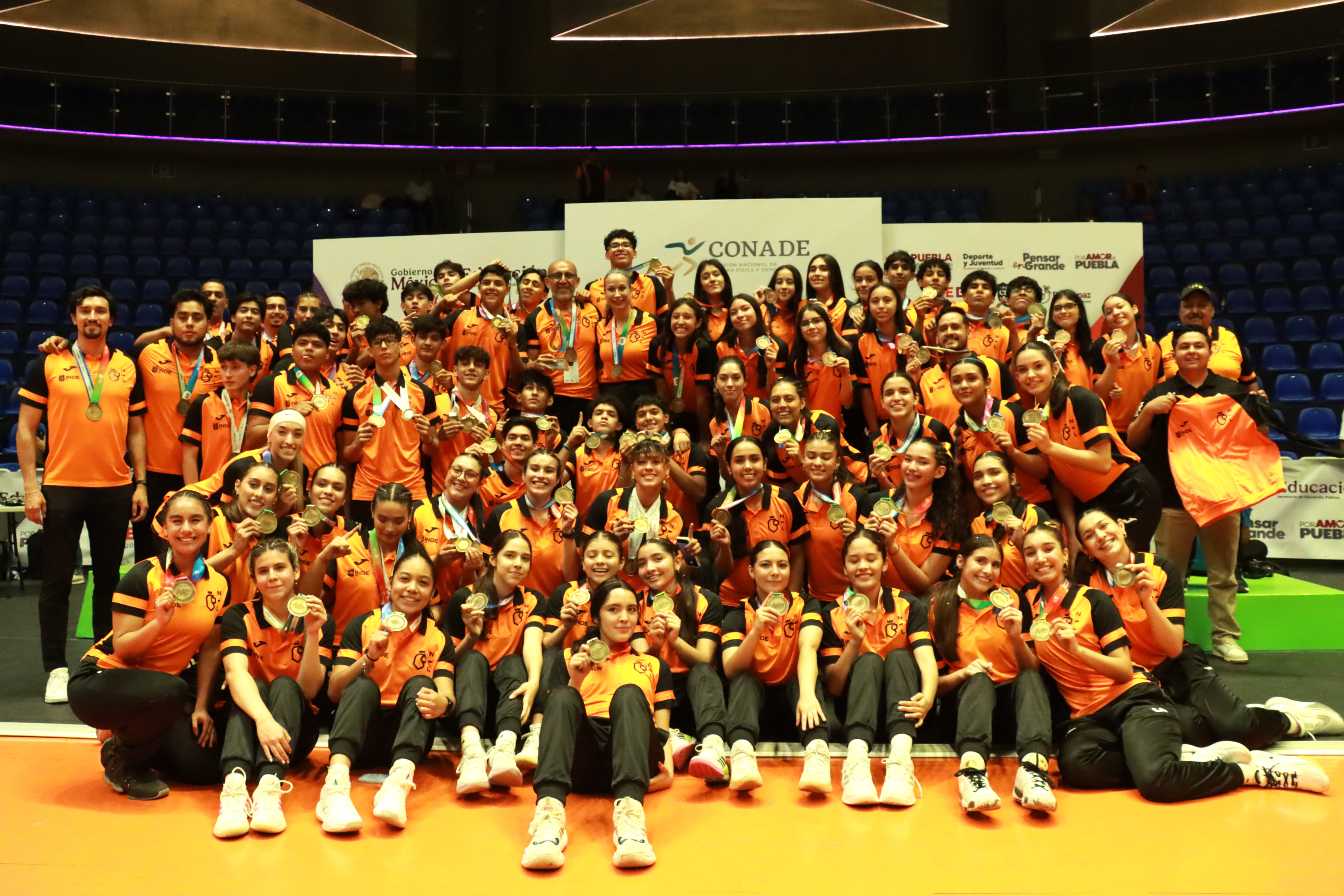 ENCUMBRADO VOLEIBOL NEOLEÓNES, ES CAMPEÓN DE OLIMPIADA NACIONAL CONADE 2026 EN PUEBLA 