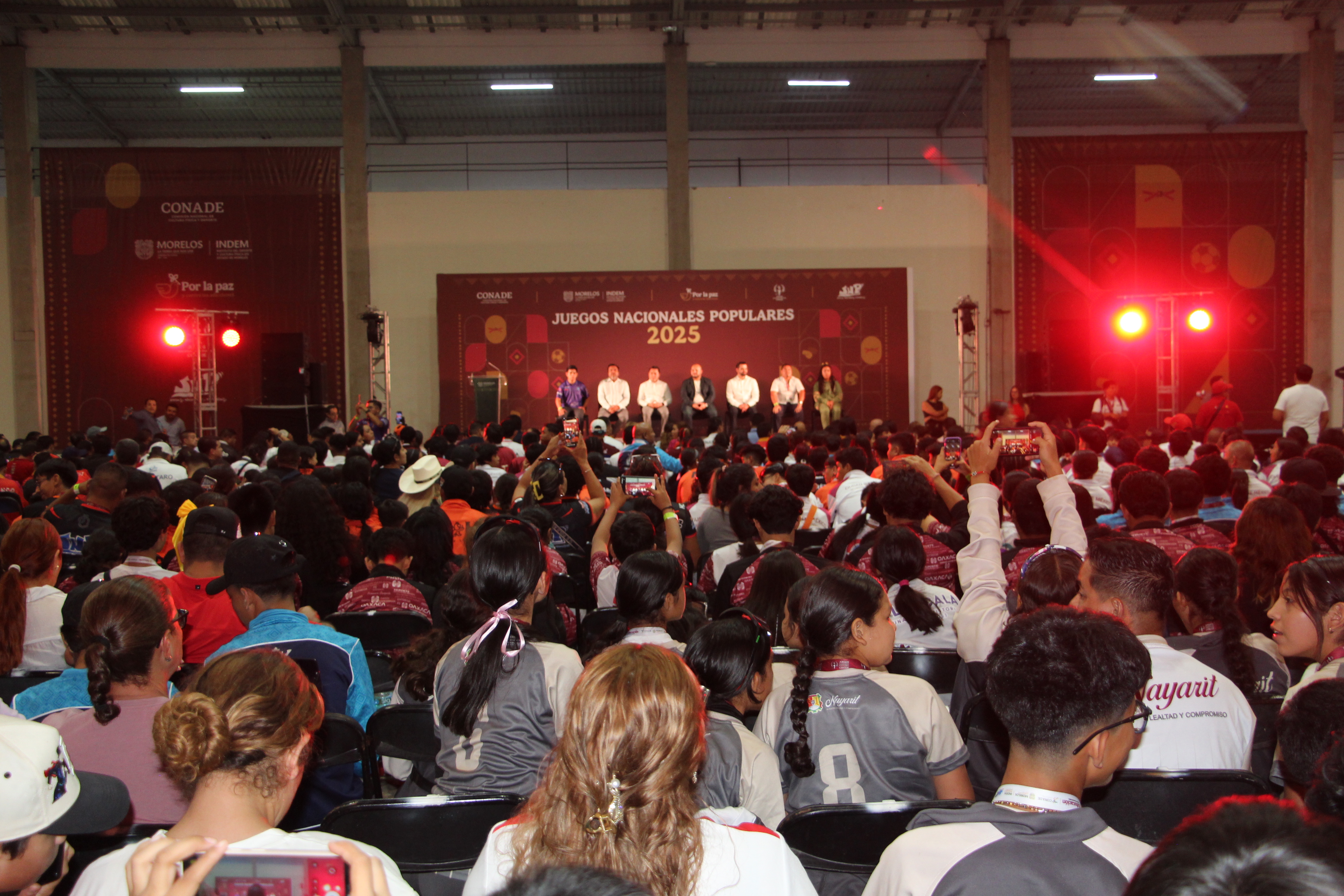 NL PRESENTE EN INAUGURACIÓN DE LA EDICIÓN 17 DE LOS “JUEGOS NACIONALES POPULARES OAXTEPEC 2025” 