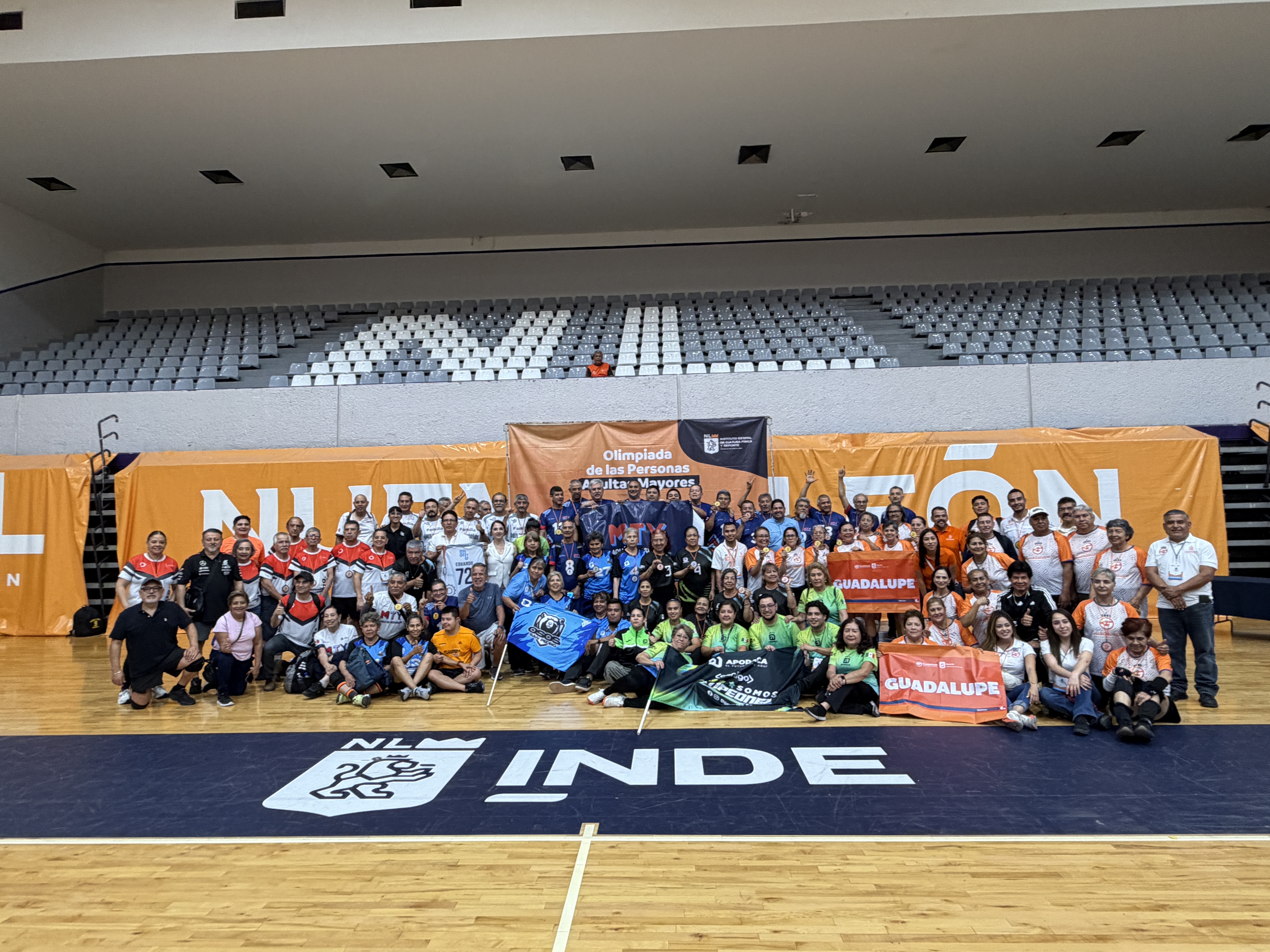 ¡Corazón y Garra no tienen edad! Guadalupe y Monterrey conquistan la cima en la “Olimpiada de las Personas Adultas Mayores 2026”