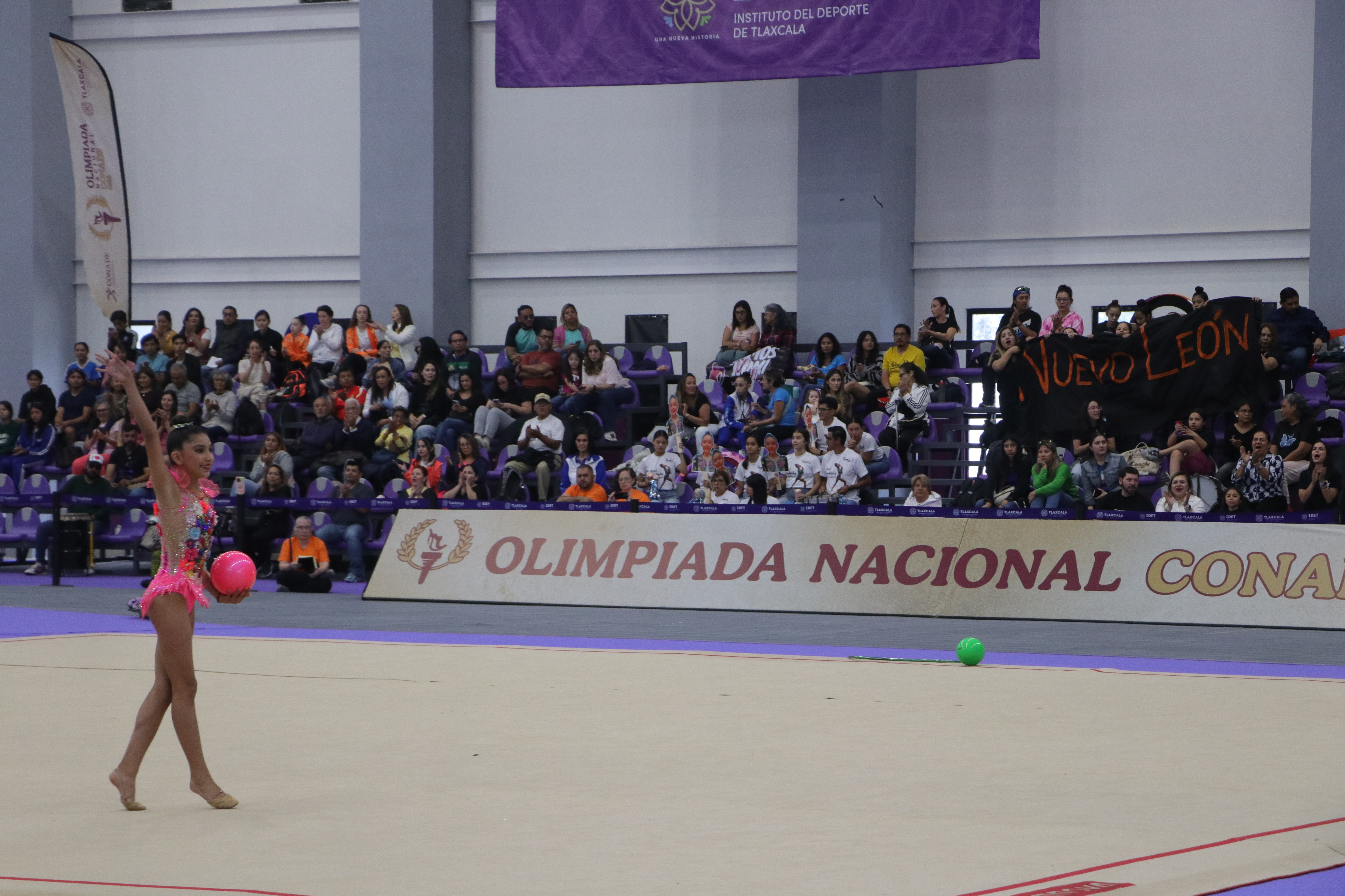 NUEVO LEÓN ABRE PARTICIPACIÓN EN GIMNASIA RÍTMICA CON CLASIFICACIONES A FINALES EN LA OLIMPIADA NACIONAL CONADE 2025