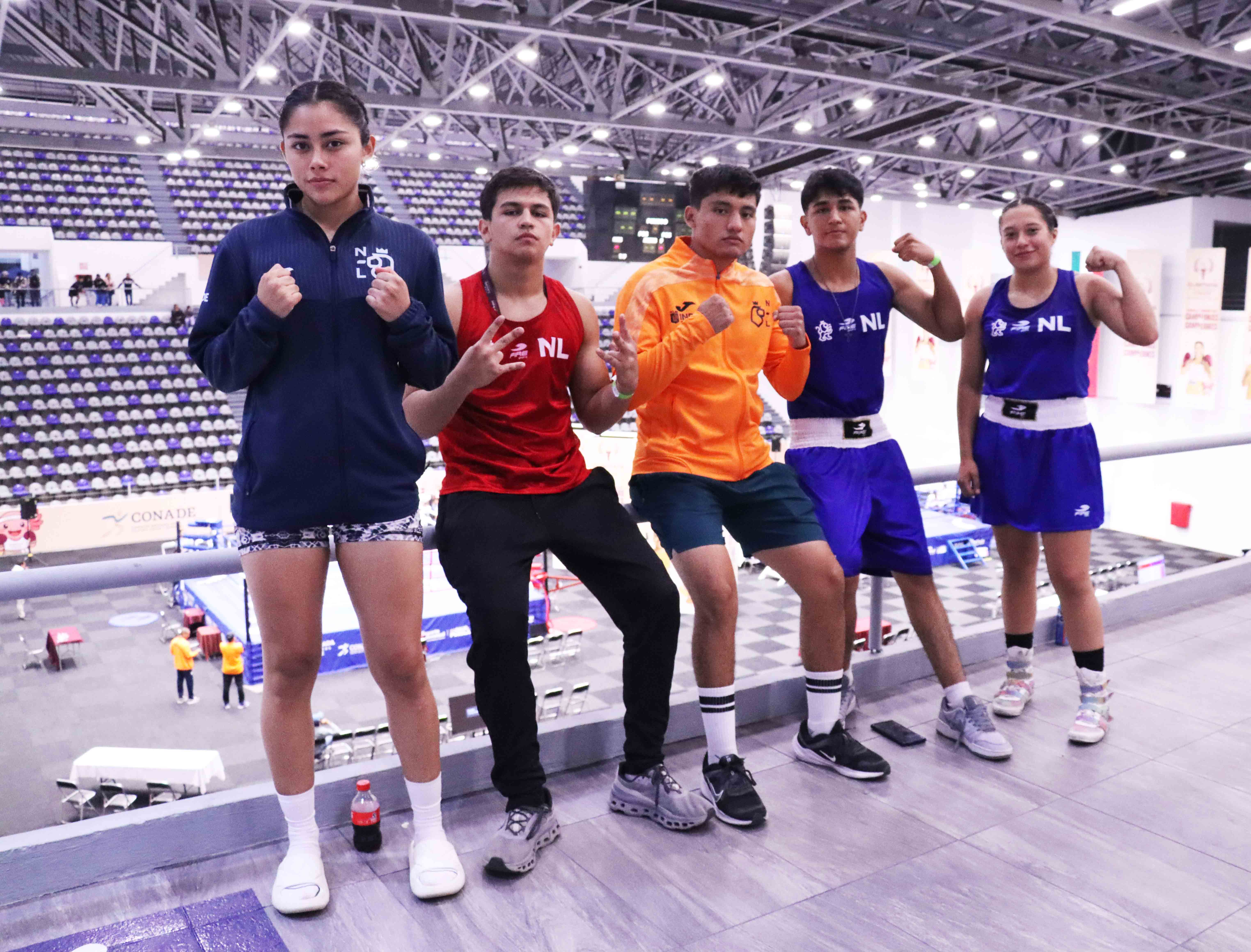 NUEVO LEÓN A PASO AGIGANTADO EN BOXEO DE LA OLIMPIADA NACIONAL CONADE 2025 