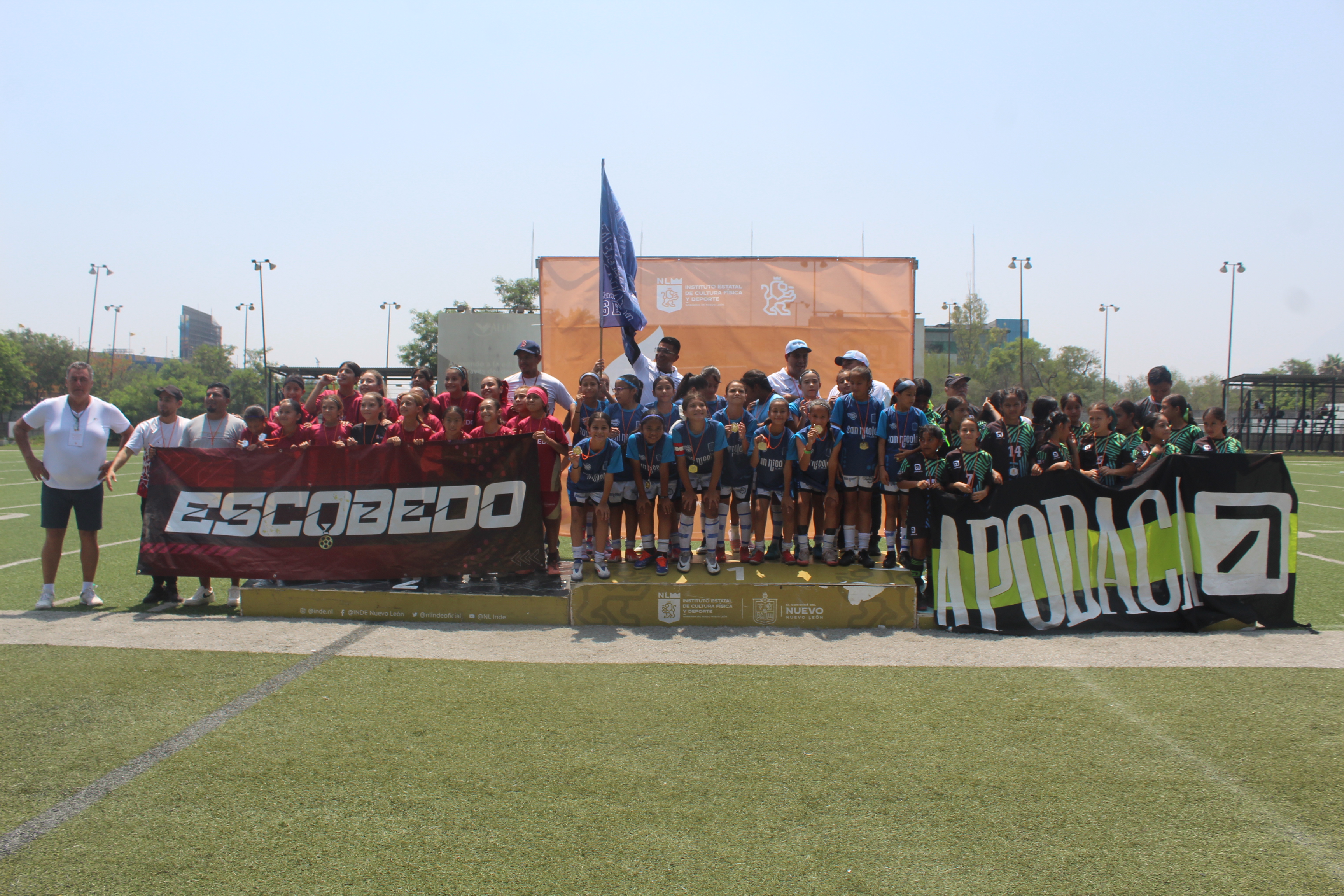 SAN NICOLÁS EN FEMENIL Y GUADALUPE Y MONTERREY EN VARONIL, SON CAMPEONES EN EL FÚTBOL DE LA “XX OLIMPIADA Y PARALIMPIADA NL 2025”