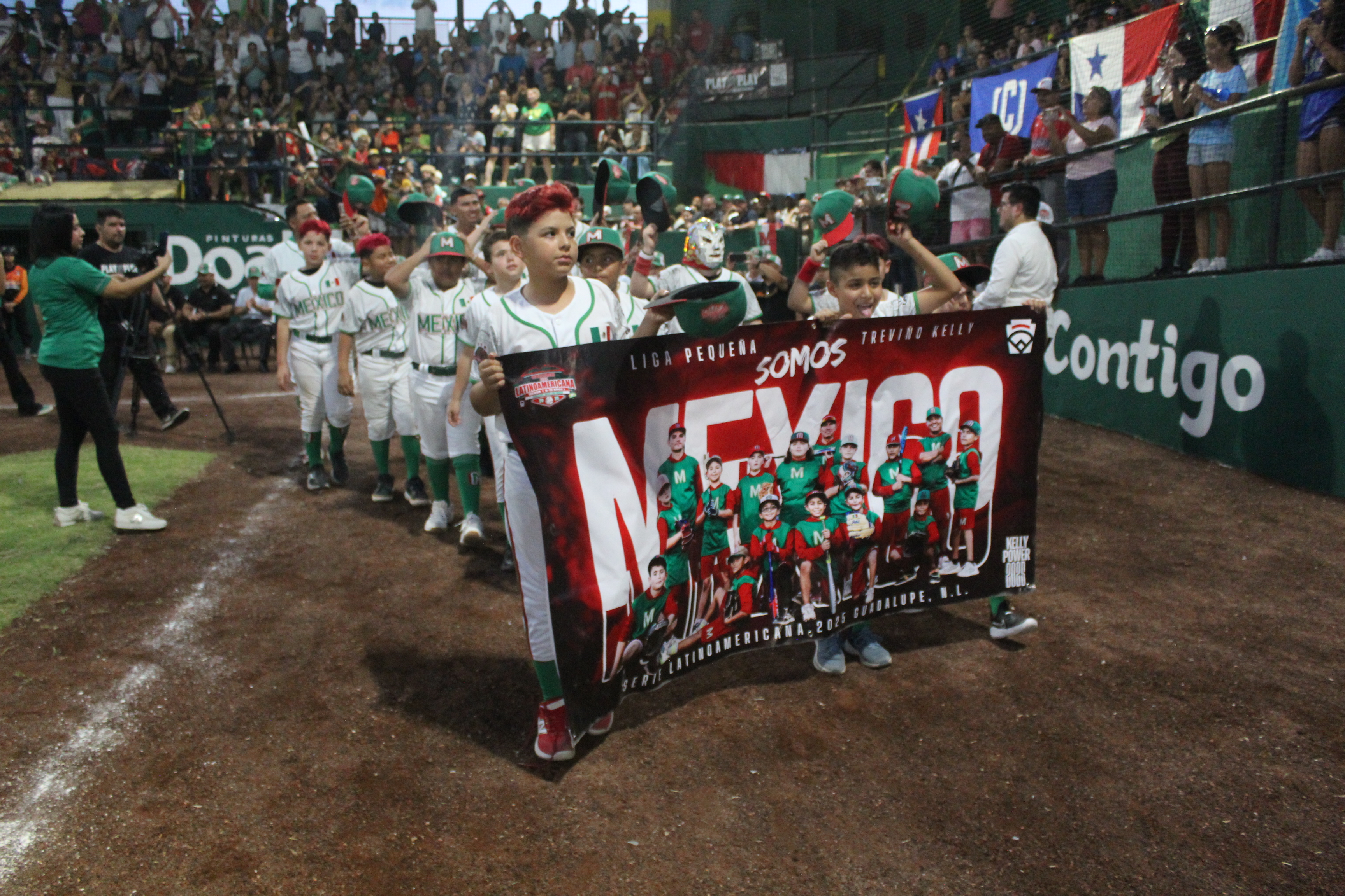 INDE NL PRESENTE EN LA INAUGURACIÓN DE LA “SERIE LATINOAMERICANA DE LIGAS PEQUEÑAS DE BEISBOL 2025”