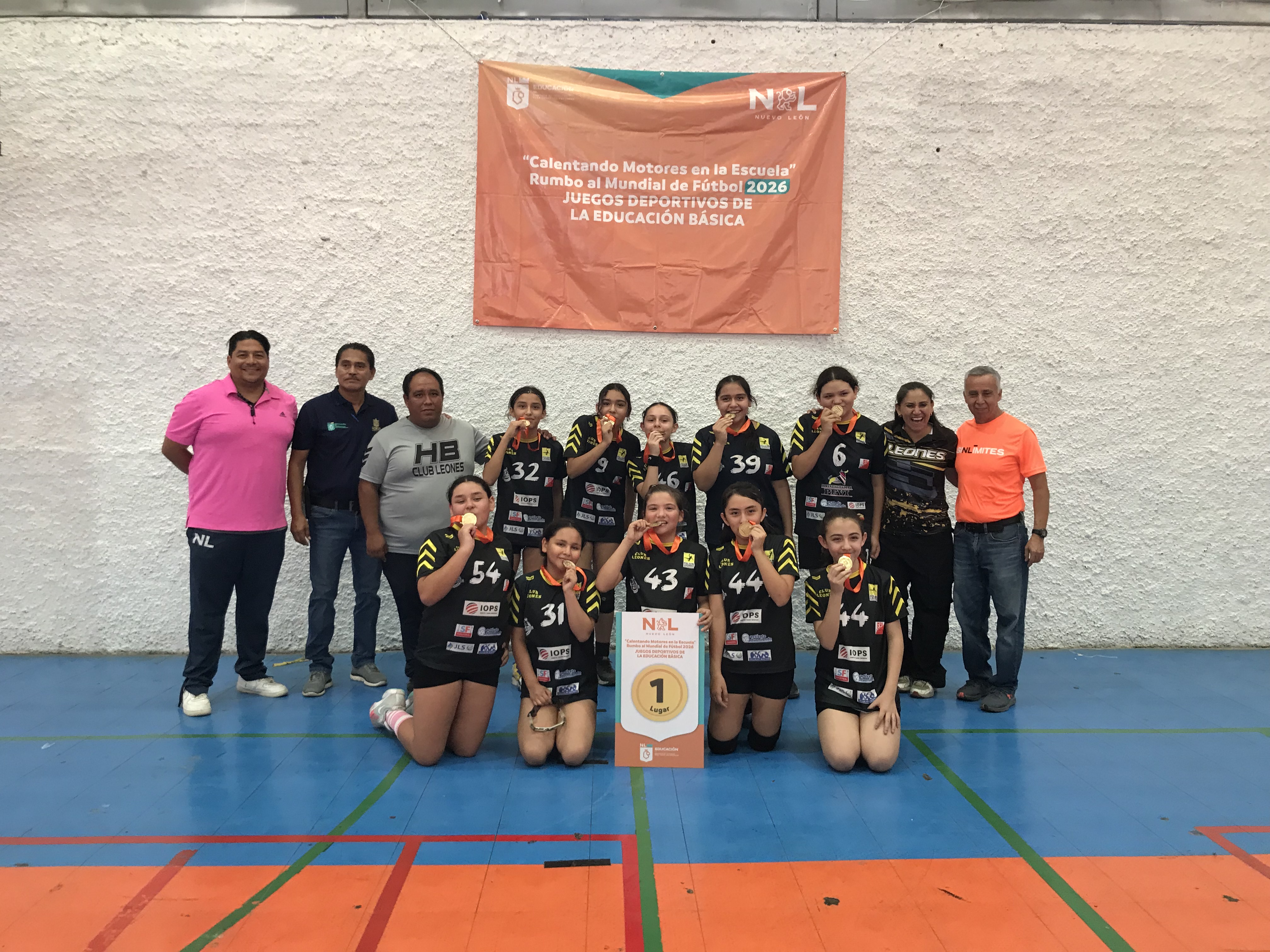 SURGEN CAMPEONES ESTATALES DE HANDBALL EN LOS “JUEGOS DEPORTIVOS ESCOLARES DE LA EDUCACIÓN BASICA 2024-2025”