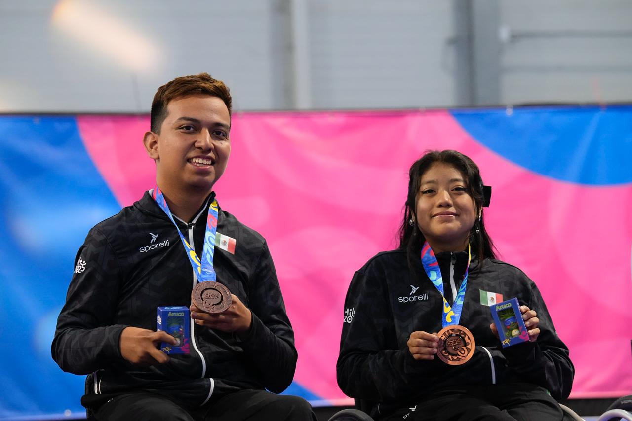 ¡SUMA NL BRONCE EN PARA TENIS DE MESA!