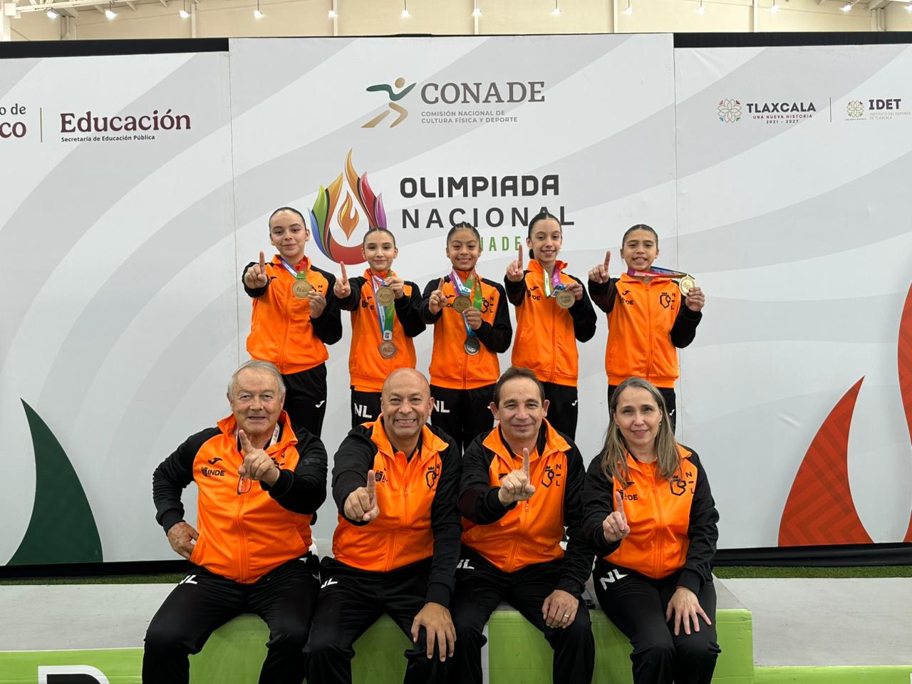 CONTINÚA BRILLANDO LA GIMNASIA NEOLEONESA EN OLIMPIADA NACIONAL CONADE 2026 