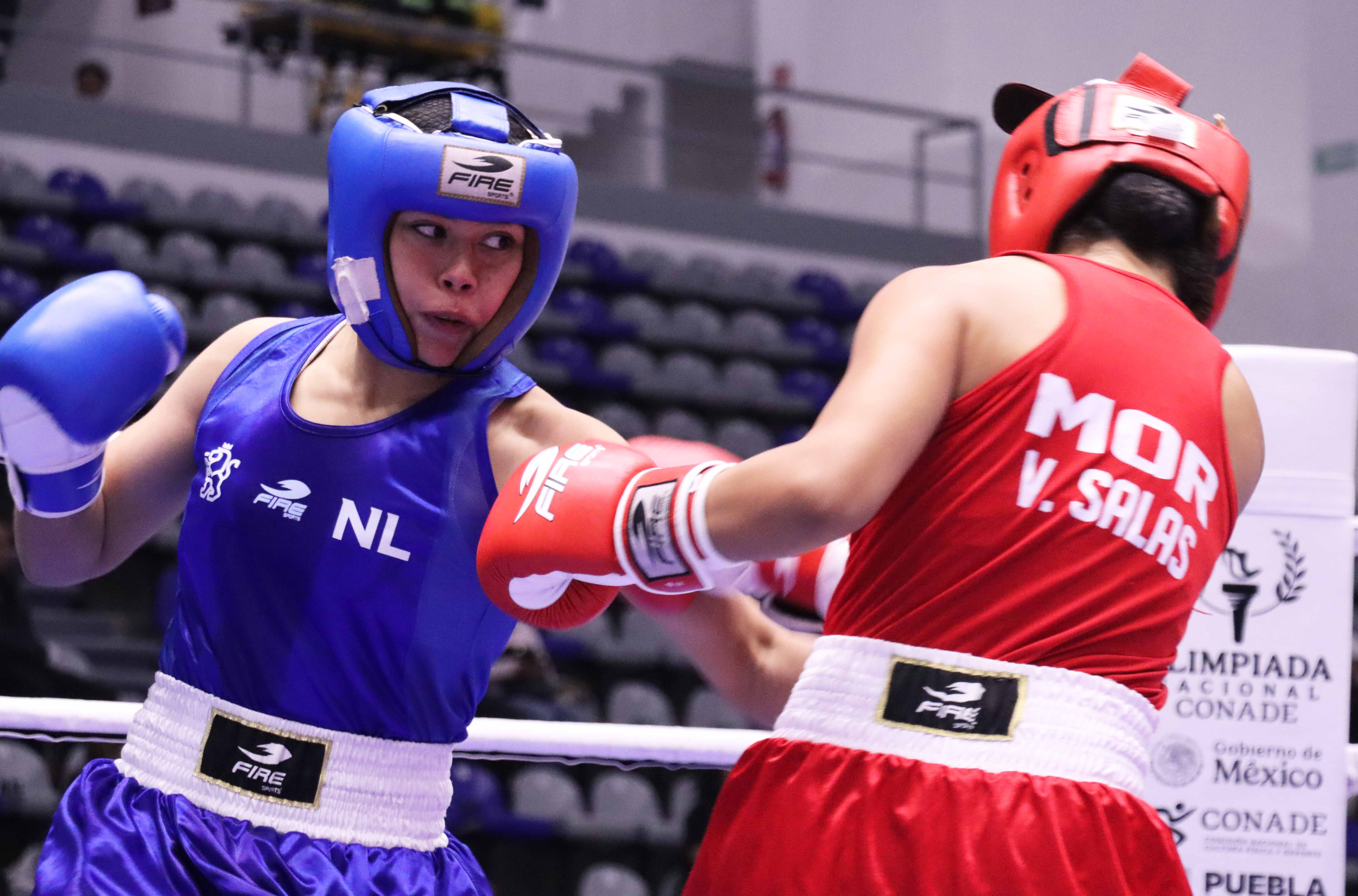 AVANZA LA NEOLEONESA PAULA JAZMIN HERNÁNDEZ A CUARTOS DE FINAL EN BOXEO DE LA OLIMPIADA NACIONAL CONADE 2025 