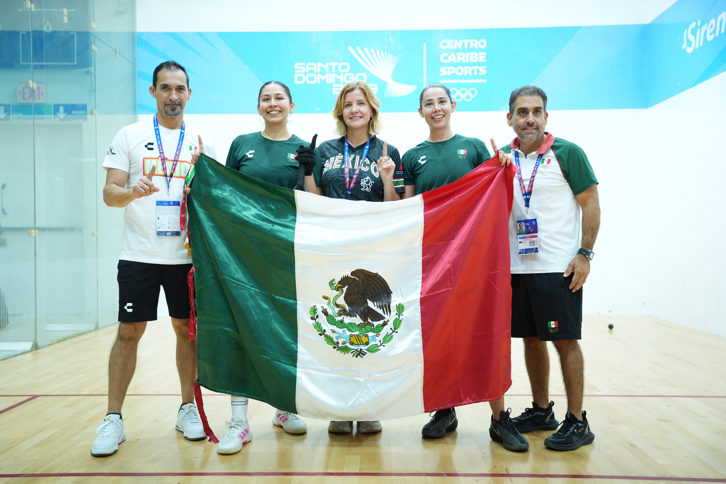RAQUETBOL CIERRA CON CINCO MEDALLAS DE ORO EN SANTO DOMINGO 2026