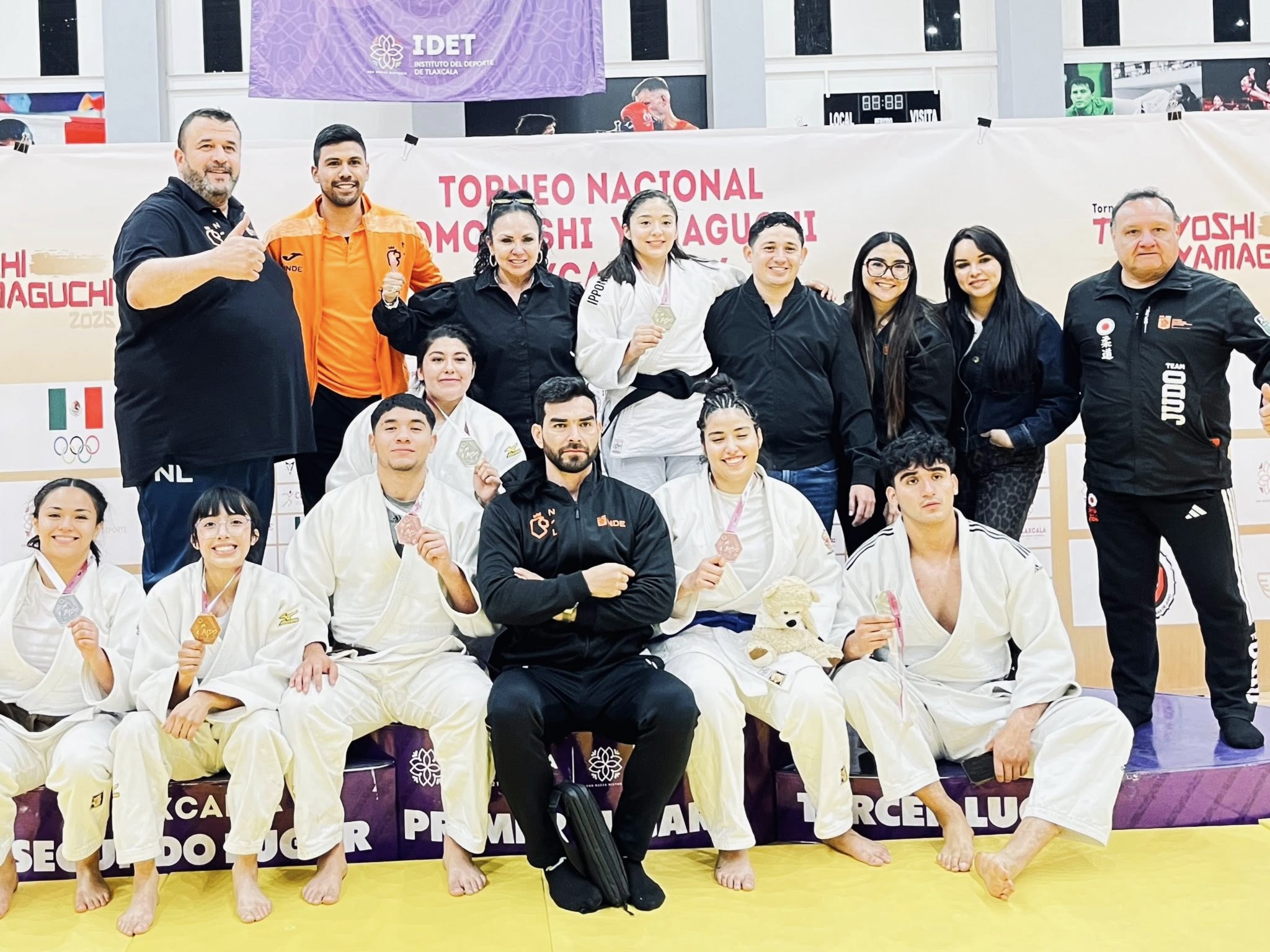 BRILLAN JUDOCAS NEOLEONESES EN NACIONAL TOMOYOSHI YAMAGUCHI 2026 CELEBRADO EN TLAXCALA